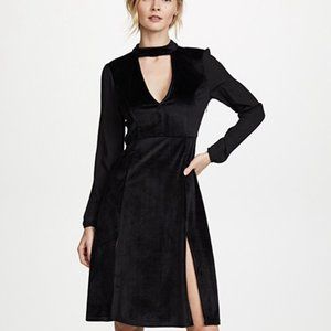 NWT BB Dakota Sherwood Velvet Choker Dress